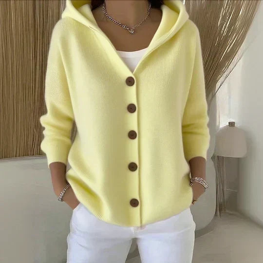 Chaqueta Rocío de Punto con Capucha