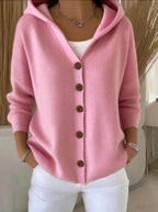 Chaqueta Rocío de Punto con Capucha