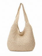 Bolso Marina Grande de Rafia Trenzada