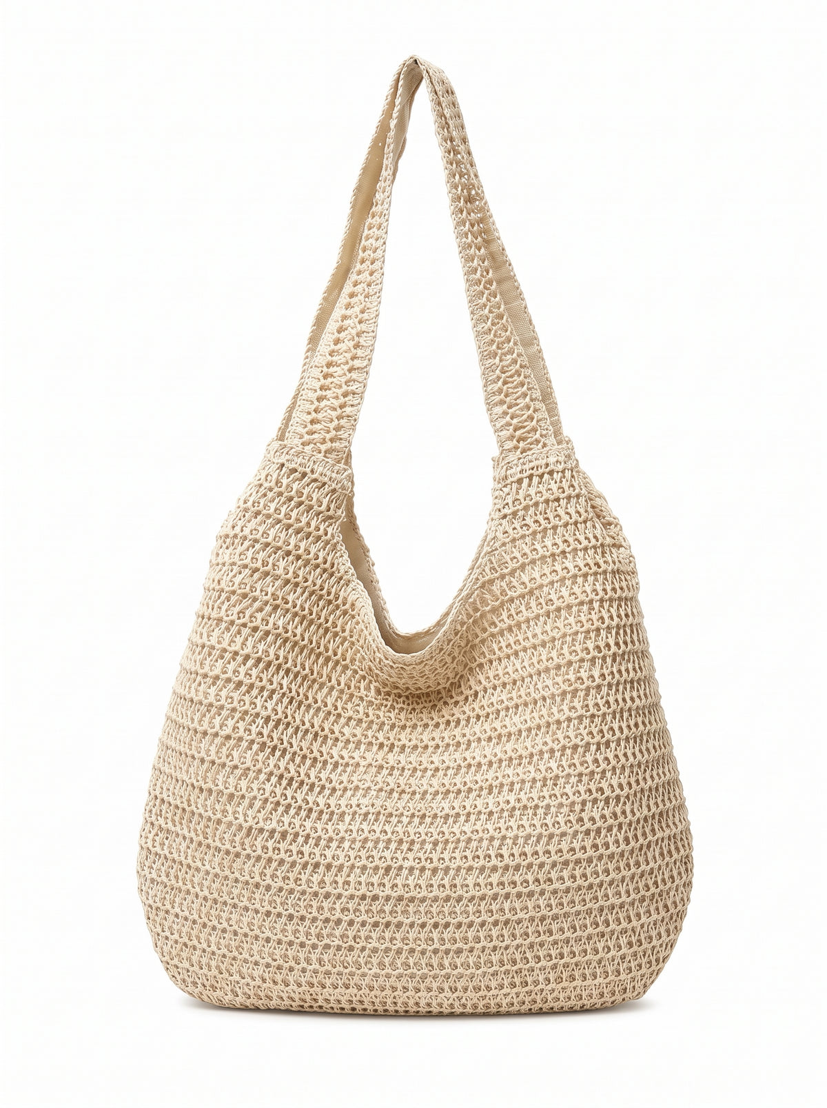 Bolso Marina Grande de Rafia Trenzada
