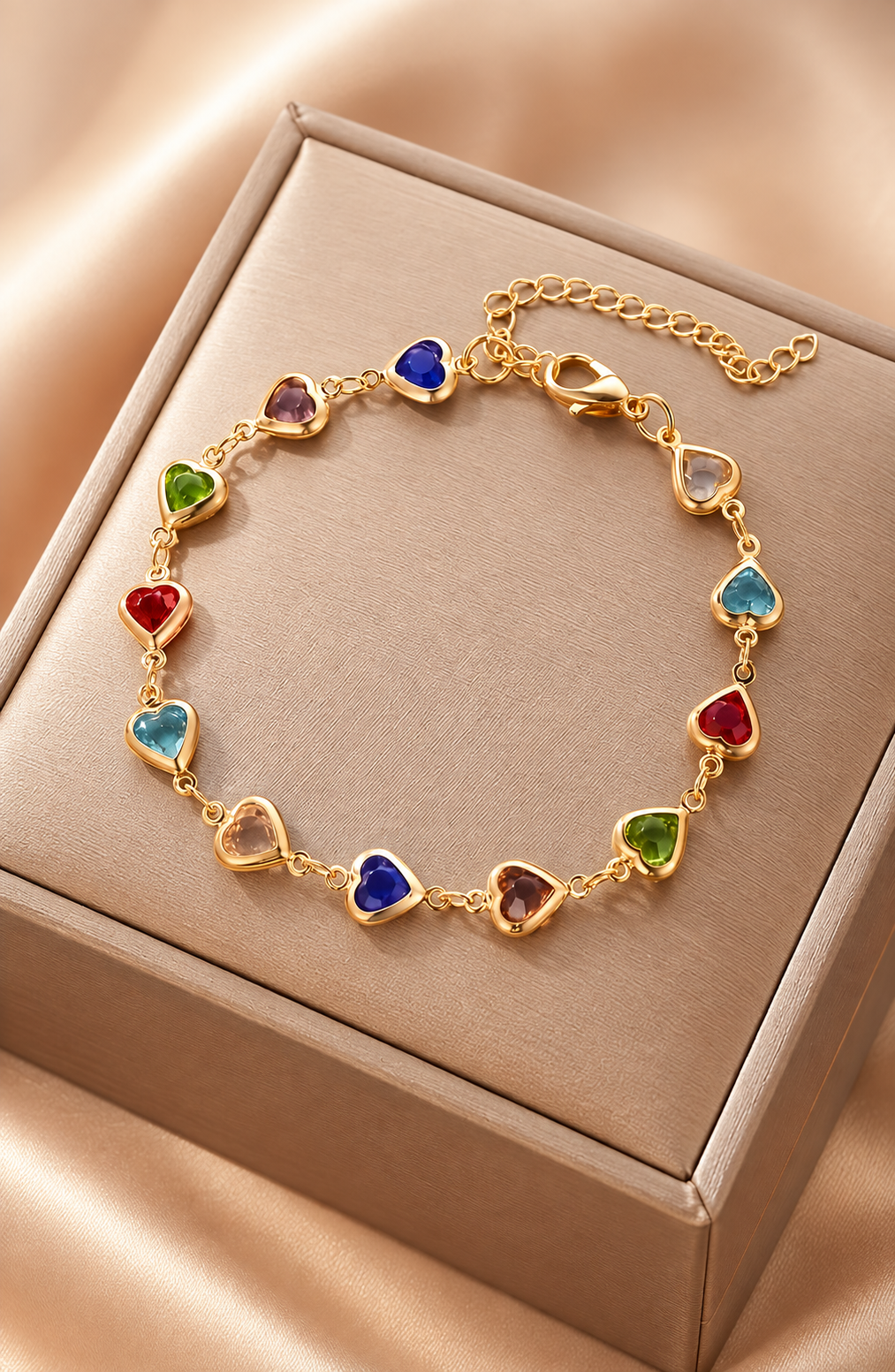 Pulsera Amara Corazones