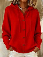 Chaqueta Begoña de Punto con Capucha