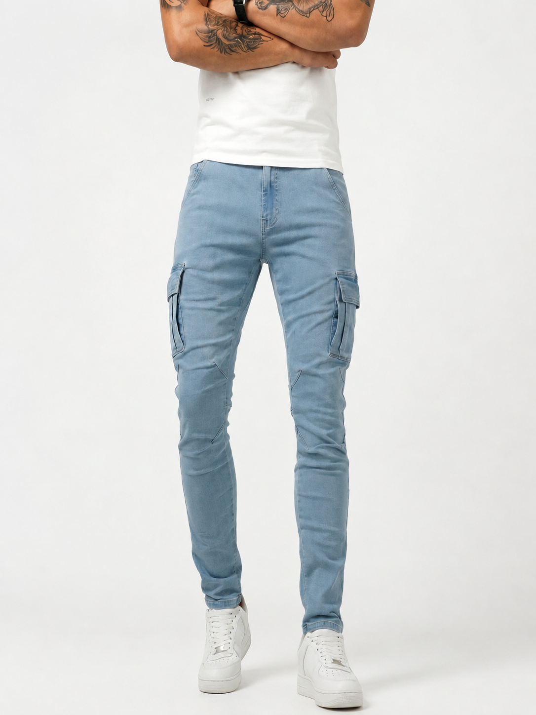 Pantalón Kael Cargo de Corte Ajustado