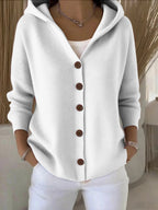 Chaqueta Rocío de Punto con Capucha