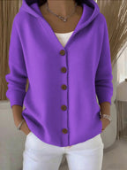 Chaqueta Rocío de Punto con Capucha