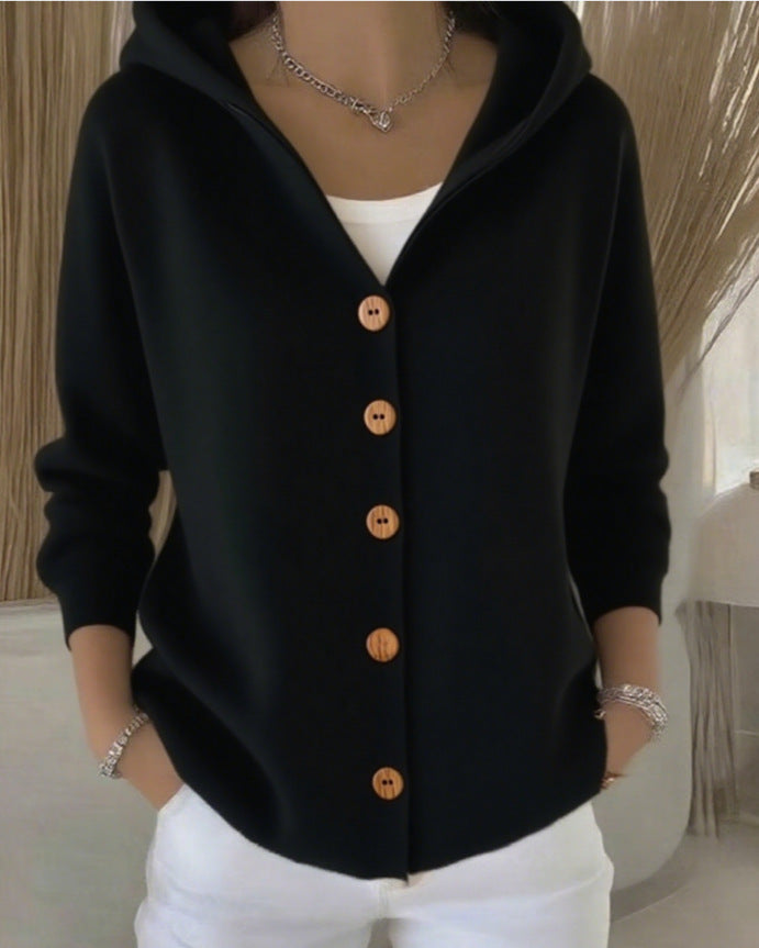 Chaqueta Rocío de Punto con Capucha