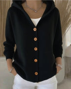 Chaqueta Rocío de Punto con Capucha