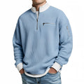 Jersey Bruno de Punto Gofre con Media Cremallera