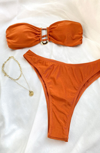 Bikini Bandeau Satinado
