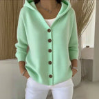Chaqueta Rocío de Punto con Capucha