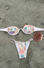 Bikini Floral Push Up